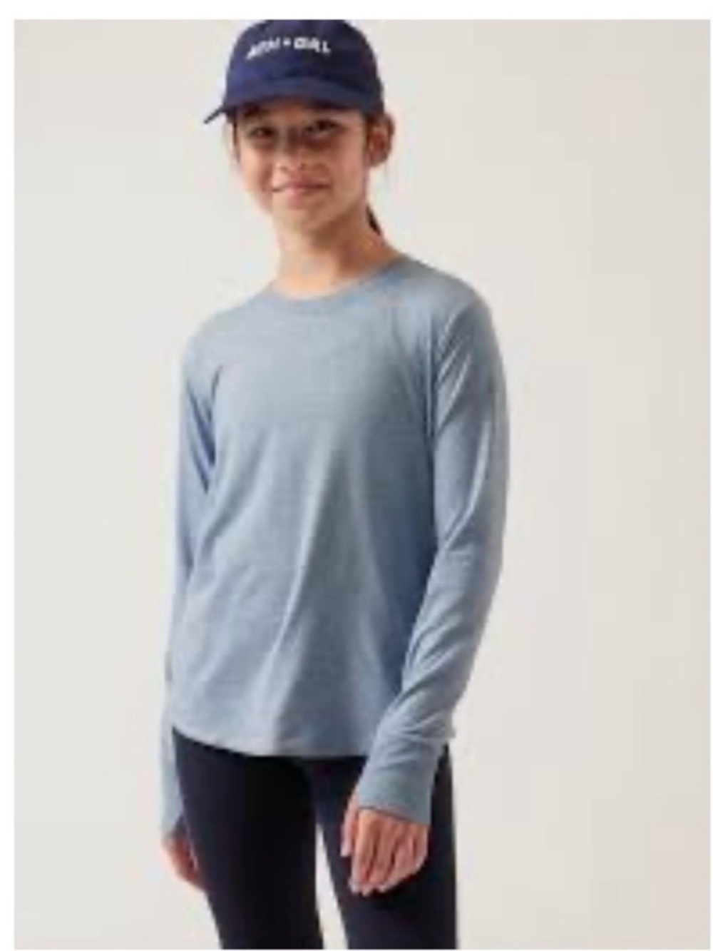 Athleta Girl long sleeve performance top